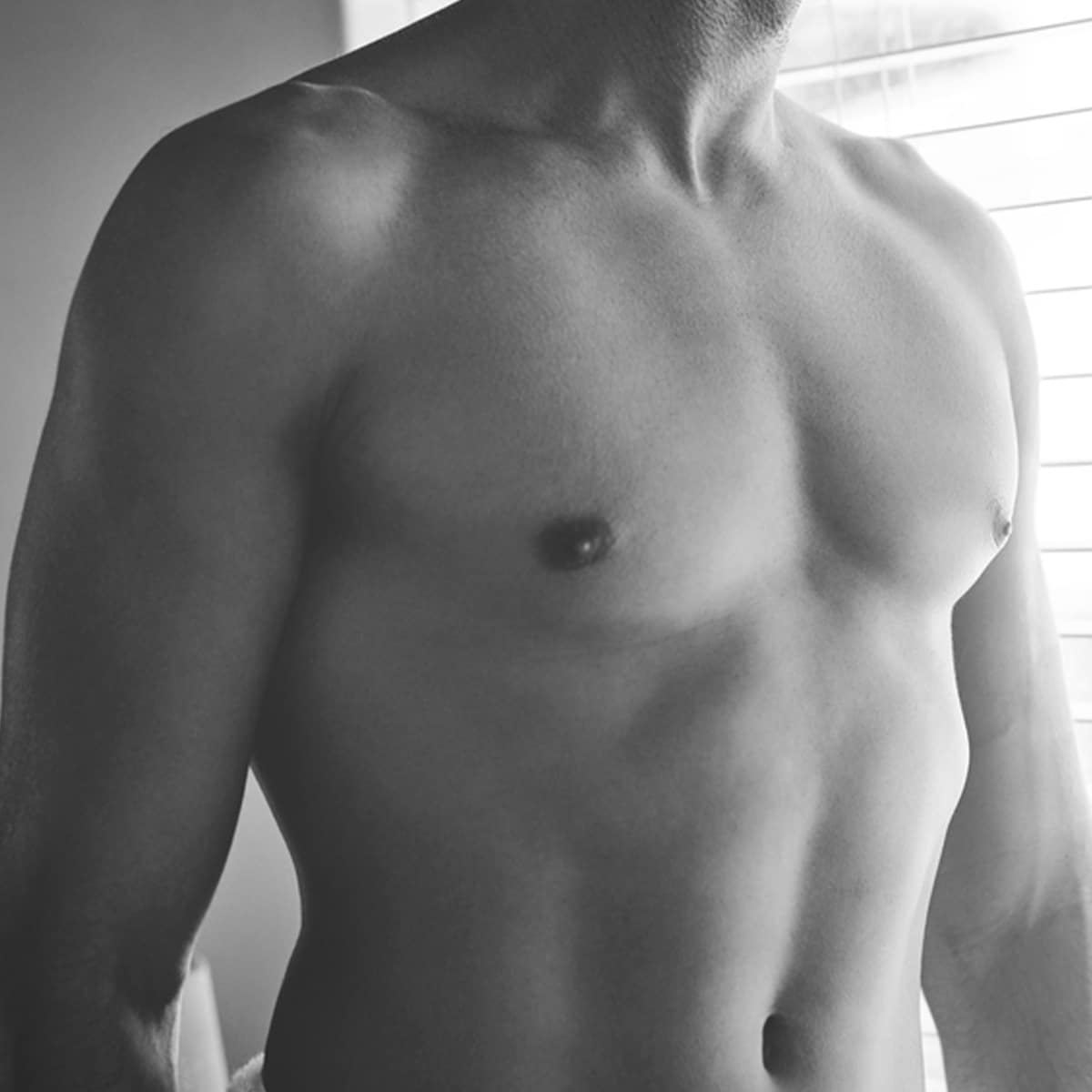 Close Up Of Man's Chest